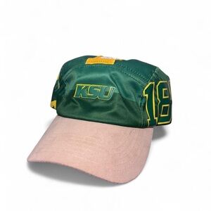 Dungeon Forward the yard HBCU KSU Kentucky State 5 panel strapback cap hat green